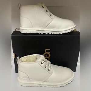 UGG Neumel LTA Wavelength Mens Insulated Winter Snow Boots Size 9   White NEW
